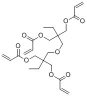 structure of CAS# 94108-97-1, 二丙烷三甲醇四丙烯酸酯