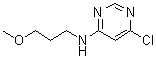 CAS 登录号：941294-46-8, 6-氯-N-(3-甲氧基丙基)-4-嘧啶胺