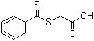 structure of CAS# 942-91-6, S-硫代苯甲酰巯基乙酸