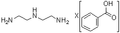 CAS # 94200-25-6, N-(2-Aminoethyl)-1,2-ethanediamine benzoate