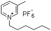 CAS # 942196-38-5, 1-Hexyl-3-methylpyridinium hexafluorophosphate