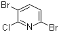 structure of CAS# 942206-18-0, 2-氯-3,6-二溴吡啶