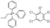 CAS # 94231-17-1, Triphenylpropylphosphonium salt with 2,3,5,6-tetrachlorophenol