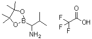 CAS # 94242-78-1, 4,4,5,5-Tetramethyl-alpha-(1-methylethyl)-1,3,2-dioxaborolane-2-methanamine trifluoroacetate