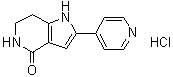 CAS 登录号：942425-68-5, 1,5,6,7-四氢-2-(4-吡啶基)-4H-吡咯并[3,2-c]吡啶-4-酮盐酸盐