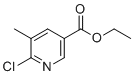 6-Chloro-5-methylnicotinic acid ethyl ester molecular structure (CAS 942511-70-8)