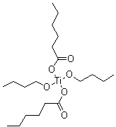 CAS 登录号：94277-50-6, (T-4)-二丁氧基二(己酸)钛