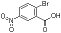 structure of CAS# 943-14-6, 2-溴-5-硝基苯甲酸