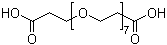 structure of CAS# 94376-75-7, 4,7,10,13,16,19,22-Heptaoxapentacosanedioic acid