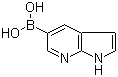 structure of CAS# 944059-24-9, (1H-吡咯并[2,3-b]吡啶-5-基)硼酸