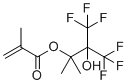 structure of CAS# 944480-10-8, Methacrylic acid 3,3,3-trifluoro-2-hydroxy-1,1-dimethyl-2-(trifluoromethyl)propyl ester