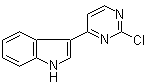 structure of CAS# 945016-63-7, 3-(2-氯-4-嘧啶基)-1H-吲哚