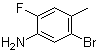 structure of CAS# 945244-29-1, 5-Bromo-2-fluoro-4-methylaniline