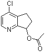 CAS 登录号：945666-87-5, 4-氯-6,7-二氢-5H-环戊并[b]吡啶-7-基乙酸酯