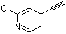 structure of CAS# 945717-09-9, 2-氯-4-乙炔基吡啶