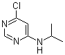 structure of CAS# 945896-32-2, 6-氯-N-异丙基嘧啶-4-胺