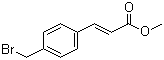 structure of CAS# 946-99-6, 4-溴甲基肉桂酸甲酯