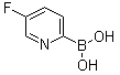 structure of CAS# 946002-10-4, (5-氟吡啶-2-基)硼酸