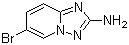6-Bromo-[1,2,4]triazolo[1,5-a]pyridin-2-amine molecular structure (CAS 947248-68-2)