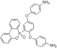 CAS # 947342-47-4, 4,4'-[[2-(6-Oxido-6H-dibenz[c,e][1,2]oxaphosphorin-6-yl)-1,4-phenylene]bis(oxy)]bisbenzenamine