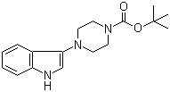 CAS # 947498-87-5, tert-Butyl 4-(1H-indol-3-yl)piperazine-1-carboxylate