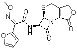 CAS 登录号：947723-87-7, (alphaZ)-alpha-(甲氧基亚胺)-N-[(5aR,6R)-1,4,5a,6-四氢-1,7-二氧代-3H,7H-氮杂环丁烷并[2,1-b]呋喃并[3,4-d][1,3]噻嗪-6-基]-2-呋喃乙酰胺