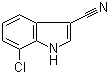 CAS # 948015-64-3, 7-Chloro-1H-indole-3-carbonitrile