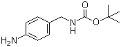 structure of CAS# 94838-55-8, 4-[(N-叔丁氧羰基)氨甲基]苯胺