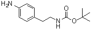 CAS # 94838-59-2, [2-(4-Aminophenyl)ethyl]carbamic acid tert-butyl ester, tert-Butyl 4-aminophenethylcarbamate