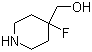 structure of CAS# 949100-11-2, 4-氟哌啶-4-甲醇