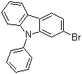 structure of CAS# 94994-62-4, 2-溴-9-苯基-9H-咔唑