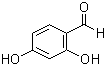 CAS # 95-01-2, 2,4-Dihydroxybenzaldehyde, beta-Resorcylaldehyde