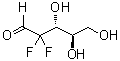 2-脱氧-2,2-二氟-D-赤式-戊糖分子结构 (CAS 95058-90-5)