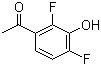 structure of CAS# 951163-65-8, 1-(2,4-二氟-3-羟基苯基)乙酮