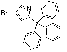 structure of CAS# 95162-14-4, 4-Bromo-1-tritylpyrazole