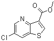 CAS # 952182-43-3, 6-Chlorothieno[3,2-b]pyridine-3-carboxylic acid methyl ester
