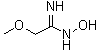 structure of CAS# 95298-88-7, N-Hydroxy-2-methoxyethanimidamide