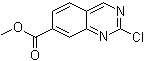 structure of CAS# 953039-79-7, 2-氯-7-喹唑啉羧酸甲酯