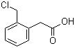 structure of CAS# 95335-46-9, 2-(氯甲基)苯乙酸