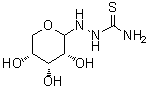 CAS 登录号：95352-77-5, 2-D-核吡喃糖基肼基硫代甲酰胺