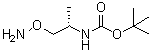 CAS 登录号：953773-59-6, (S)-[1-(氨基氧基)丙烷-2-基]氨基甲酸叔丁酯