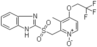 structure of CAS# 953787-54-7, 兰索拉唑砜氮氧化物