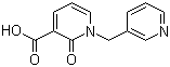structure of CAS# 954225-20-8, 2-Oxo-1-(pyridin-3-ylmethyl)-1,2-dihydropyridine-3-carboxylic acid