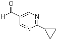 structure of CAS# 954226-60-9, 2-环丙基嘧啶-5-甲醛