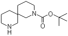 structure of CAS# 954240-14-3, 2,8-二氮杂螺[5.5]十一烷-2-羧酸叔丁酯