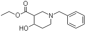 structure of CAS# 956010-25-6, 4-羟基-1-苄基-3-哌啶羧酸乙酯