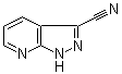 structure of CAS# 956010-88-1, 1H-吡唑并[3,4-b]吡啶-3-甲腈