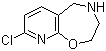 CAS 登录号：956461-79-3, 8-氯-2,3,4,5-四氢吡啶并[3,2-f][1,4]氧氮杂卓