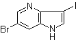 CAS 登录号：956485-60-2, 6-溴-3-碘-1H-吡咯并[3,2-b]吡啶