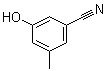 structure of CAS# 95658-81-4, 3-羟基-5-甲基苯甲腈